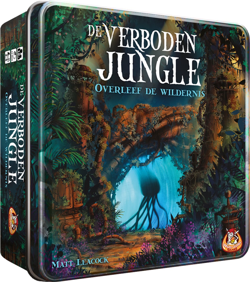White goblin games - de verboden jungle - familiespel - 2 tot 5 spelers - 45 minuten - vanaf 10 jaar