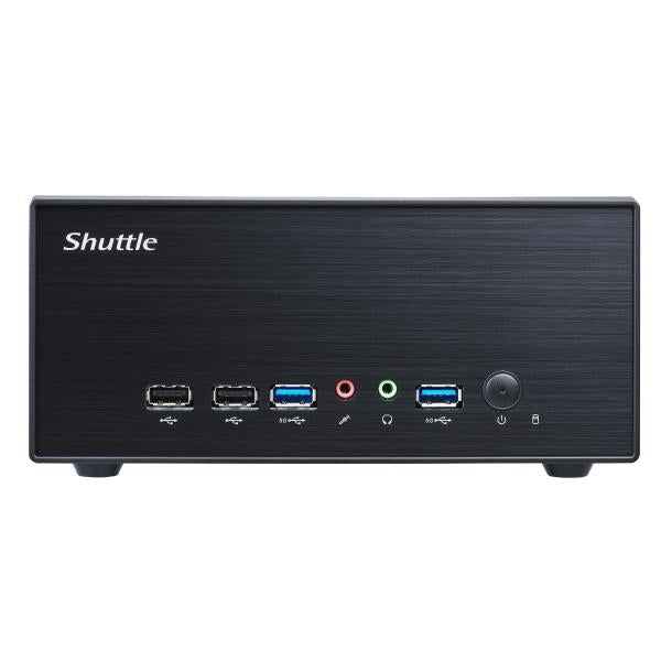Shuttle XH510G2 XPC Slim PC Barebone, Intel H510, LGA1200, 2x DDR4 (max. 64 GB), 2,5 Schacht, HDMI, DP