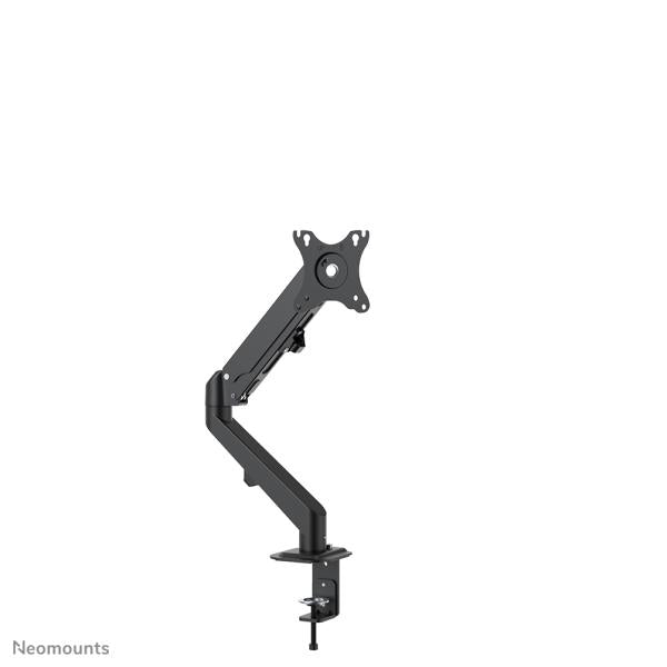 Neomounts DS70-700BL1 Gasfeder Schreibtischhalterung, Klemme Grommet, 17 - 27 Zoll, Schwarz