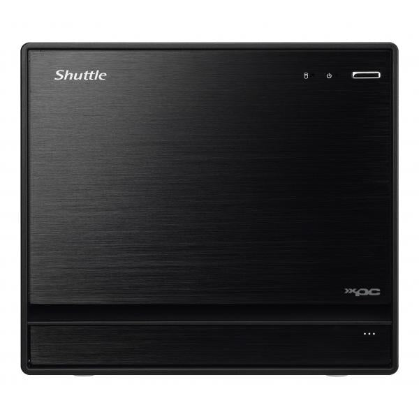 Shuttle SW580R8 Schwarzer XPC Cube PC Barebone, LGA1200, Intel, 4x DDR4, Dimm, M.2, 500W 80+ Gold