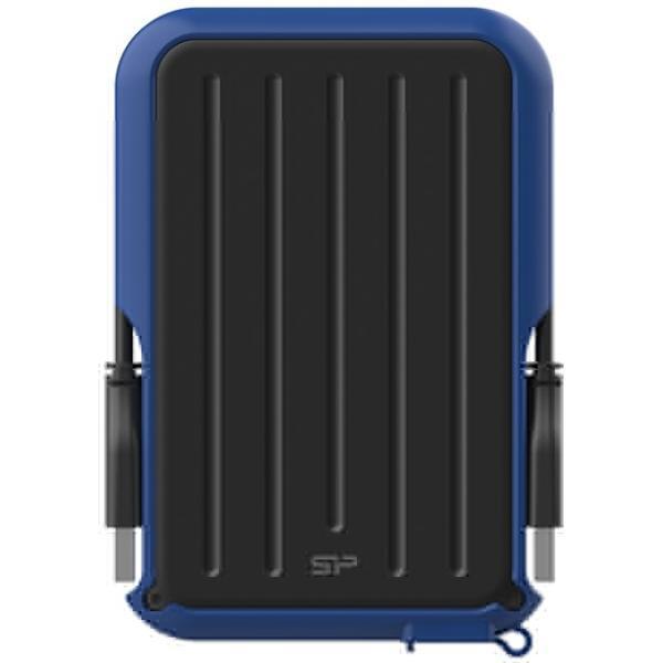 Silicon Power SP040TBPHD66LS3B Armor A66 Tragbare Festplatte, 4 TB, USB3.2 Gen 1, MIL-STD