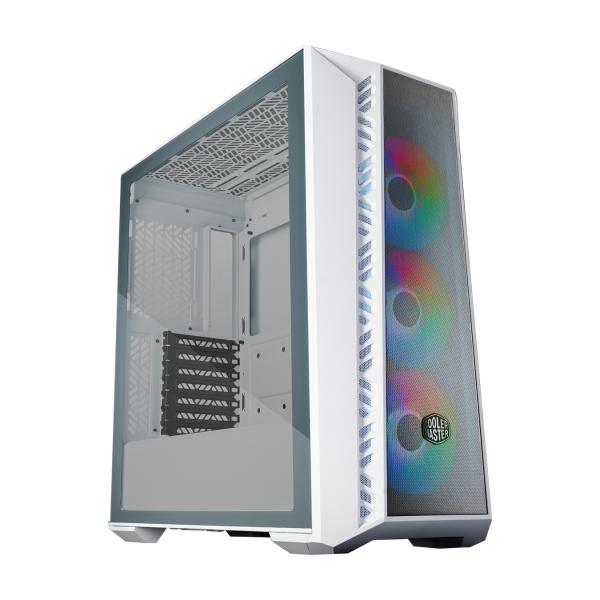Cooler Master MB520-WGNN-S00 Masterbox 520 Mesh weiß, ATX, Midi, durchgehendes transparentes Fenster