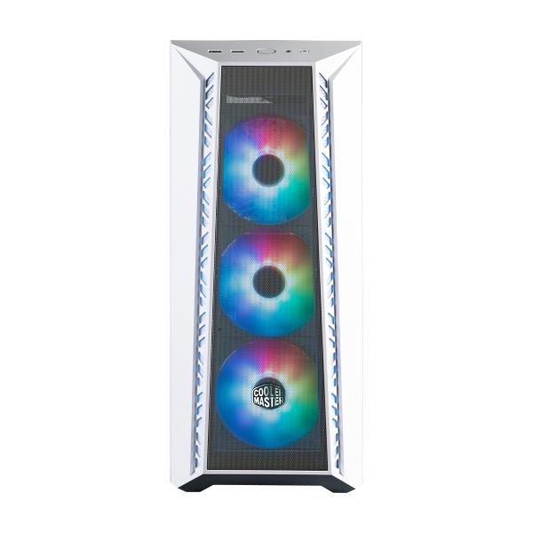 Cooler Master MB520-WGNN-S00 Masterbox 520 Mesh weiß, ATX, Midi, durchgehendes transparentes Fenster