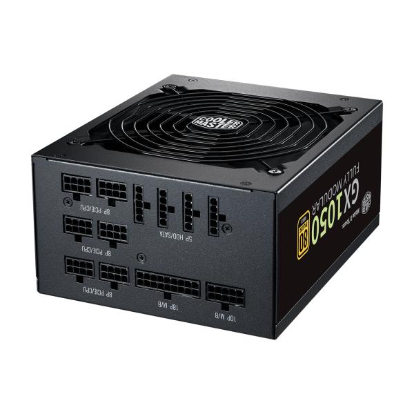 Cooler Master MPE-A501-AFCAG-EU MWE Gold V2, ATX 1050 W, RTX-fähig, 140 mm, 90 %, 2200 U/min, Schwarz