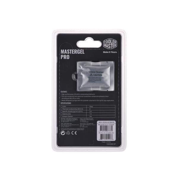 Cooler Master mgy-zosg-n15m-r2 Mastergel Pro v2, 1,5 ml, 8 W m-k, grau