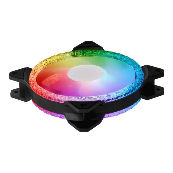 Cooler Master mfy-b2dn-20npa-r1 mf120 prismatisch, 3-polig argb, 120 mm, 650–2000 U/min, 8–27 dba