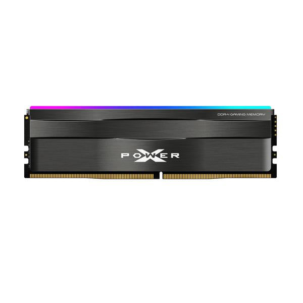 Silicon Power sp016gxlzu320bdd xpower zenith rgb, 16 GB, 2 x 8 GB, DDR4, 3200 MHz, 288-Pin-Dimm