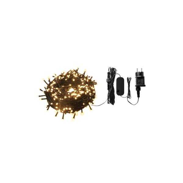 Woox R5170 intelligente Weihnachtsbeleuchtung WLAN 40 Meter, 400 LEDs, 230 Lumen, warmweiß mit Dimmung und Ton
