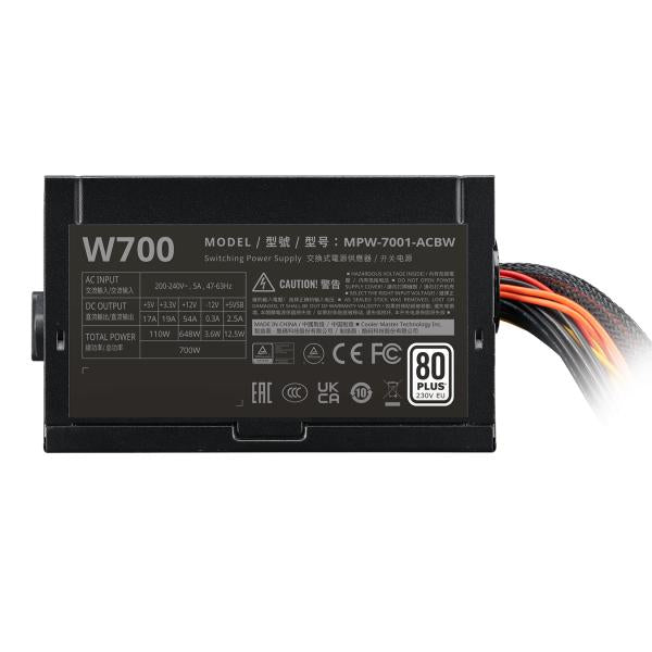 Cooler Master mpw-7001-acbw-beu Elite NEX W700 230 V, ATX, 700 W, APFC+, 82 %, 120 mm
