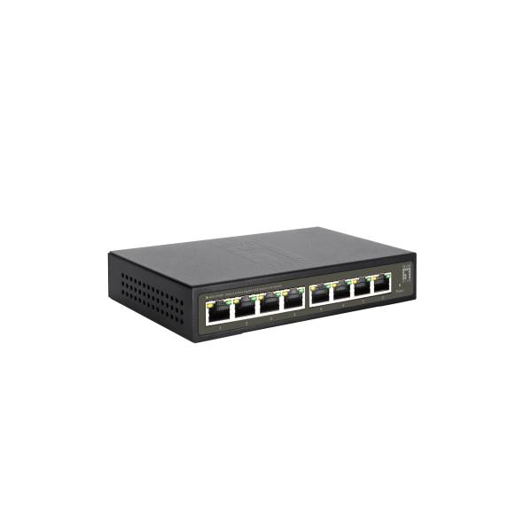 Levelone ges-2108p Hilbert 8-Port-Gigabit-PoE-Smart-Lite-Managed-L2-Switch, 8x PoE, 112 W, 802.3at AF