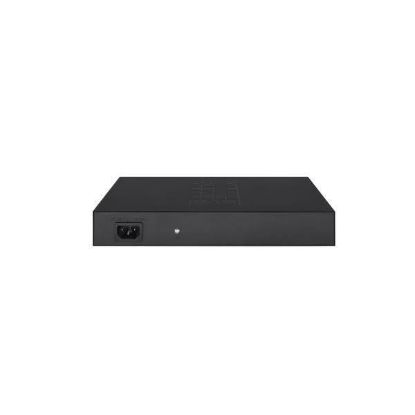 Levelone Ges-2110P Hilbert 10-Port-Gigabit-PoE-Smart-Lite-Managed-L2-Switch, 8x PoE-Ausgänge, 2x SFP