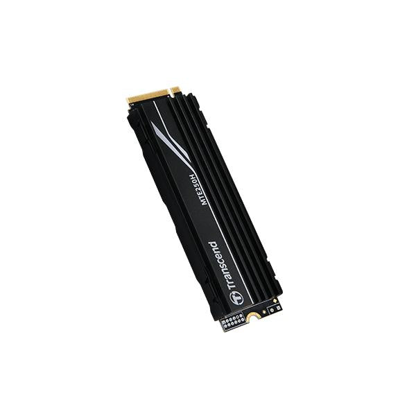 Transcend TS4TMTE250H SSD, 4 TB, M.2 2280, PCIe Gen 4x4, NVME, 3D TLC, W-DRAM, Metallkühlkörper