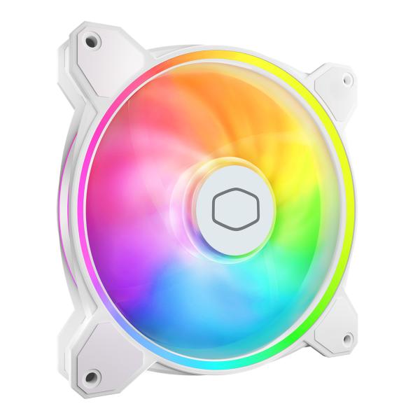 Cooler Master mfl-b4dw-16np2-r2 Masterfan mf140 Halo2 White Edition, 140 mm, 27 dBA, 59,51 cfm, weiß