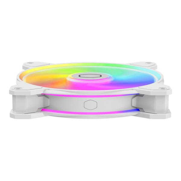 Cooler Master mfl-b4dw-16np2-r2 Masterfan mf140 Halo2 White Edition, 140 mm, 27 dBA, 59,51 cfm, weiß