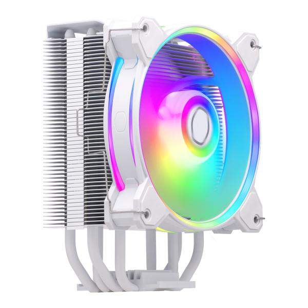 Cooler Master RR-S4WW-20PA-R1 Hyper 212 Halo White, 4-polig, ArGB, 120 mm, 650–2050 U/min, 27 dBA (max.)