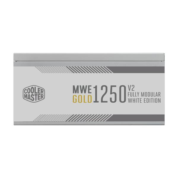 Cooler Master MPE-C501-AFCAG-3GEU MWE Gold 1250 V2 weiß, ATX 3.0, 1250 W, 90 %, 140 mm, 3 x PCIe 6+2