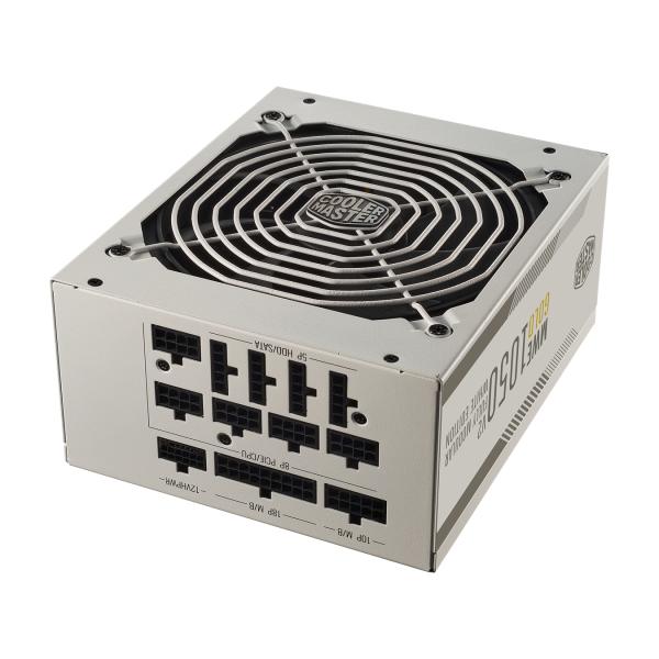 Cooler Master MPE-A501-AFCAG-3GEU MWE Gold 1050 V2 weiß, ATX3.0, 1050 W, 90 %, 140 mm, 3 x PCIe 6+2