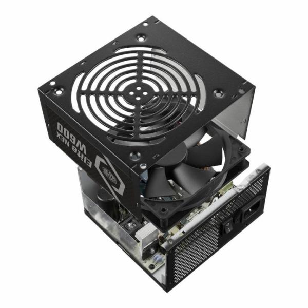 Cooler Master MPW-6001-ACBW-BE1 Elite NEX White W600 230 V, ATX, 600 W, 120 mm, schwarz