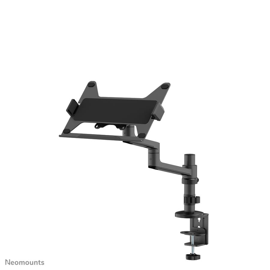 Neomounts DS20-425BL1 Laptop-Tischhalterung, 11,5–17,3, 5 kg, neigbar, drehbar, schwenkbar, Stahl, schwarz