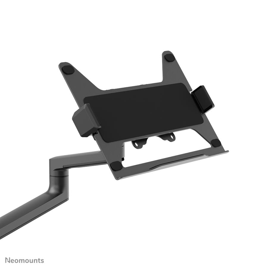 Neomounts DS20-425BL1 Laptop-Tischhalterung, 11,5–17,3, 5 kg, neigbar, drehbar, schwenkbar, Stahl, schwarz
