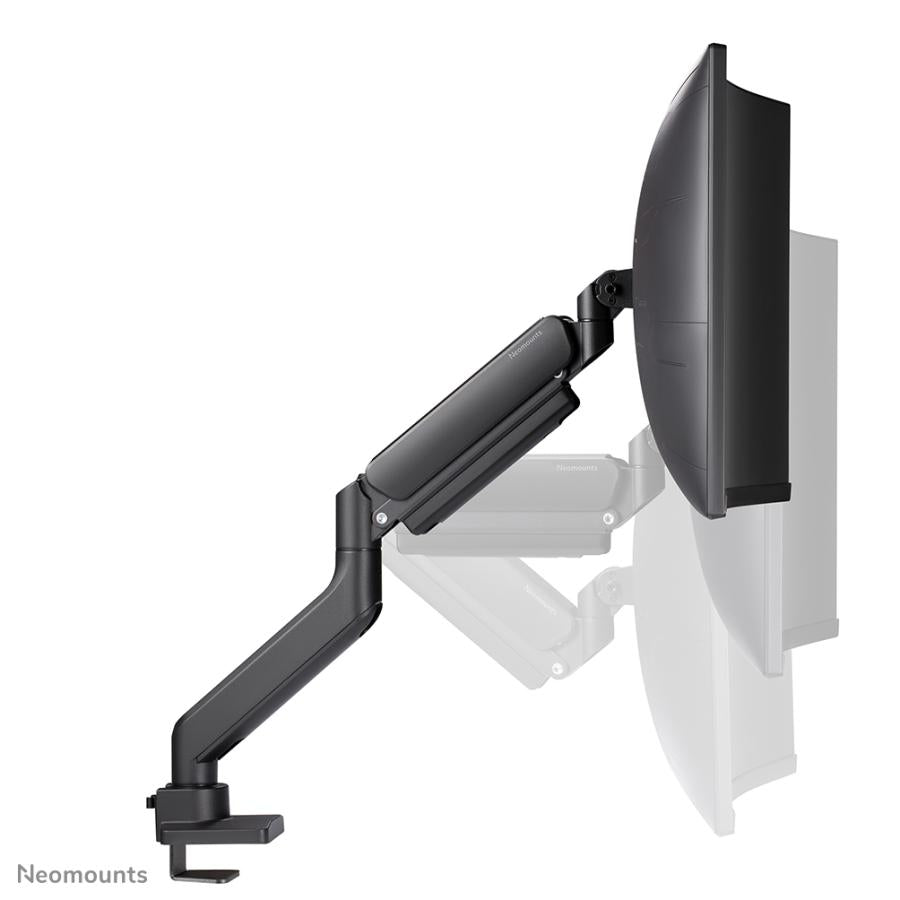 Neomounts ds70plus-450bl1 Full-Mount-Monitorarm-Tischhalterung, 17–42, 18 kg, 100 x 100 mm, schwarz