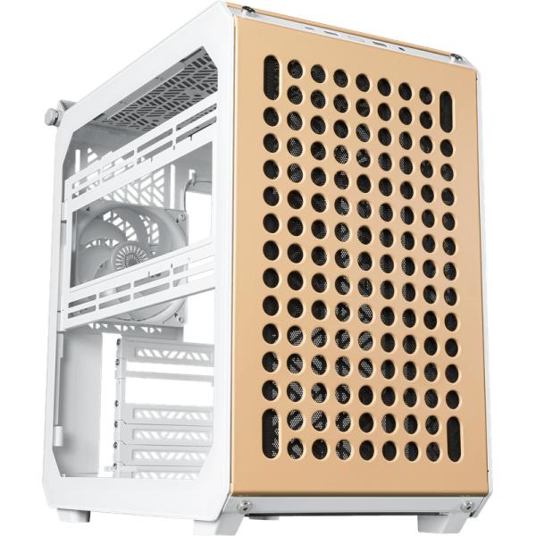 Cooler Master Q500-DGNN-S00 Que 500 Flatpack Macaron Edition ATX, Multi-Color-Front, 120 140 mm