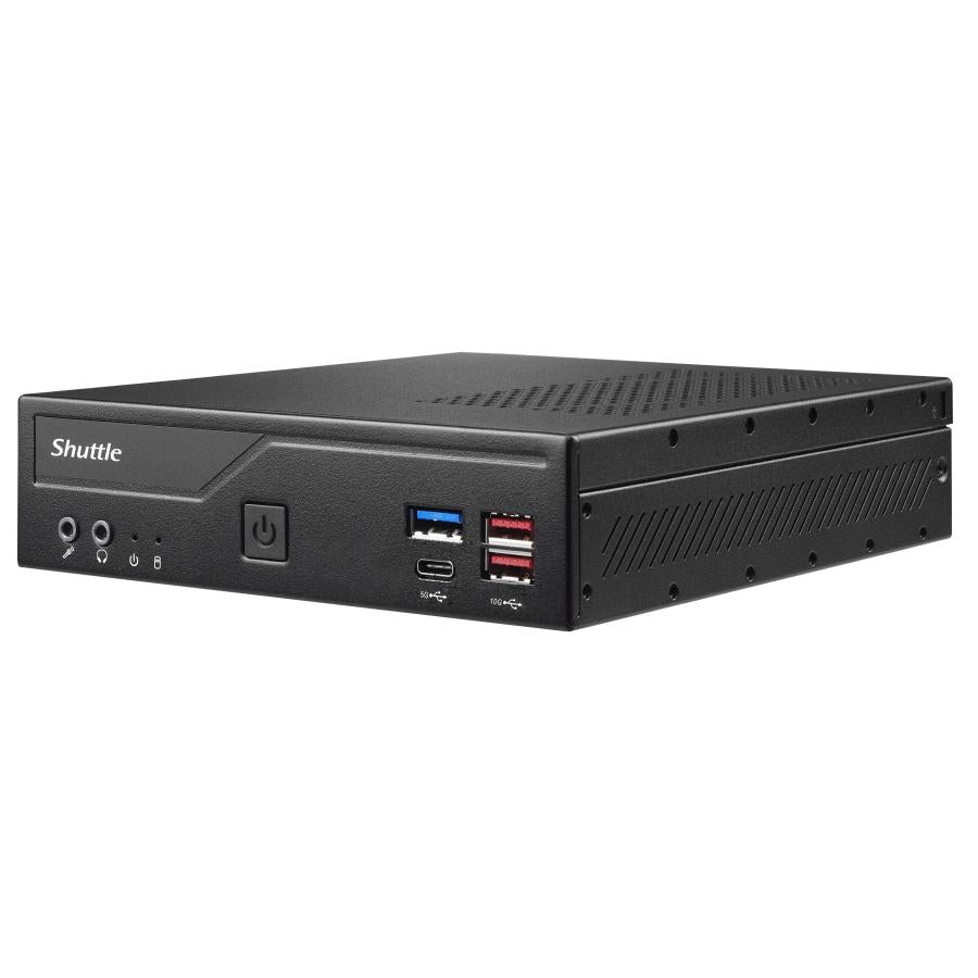 Shuttle dh670v2 Mini-PC-Barebone, LGA1700, H670, DDR4, 2x HDMI, 2x DP, 2x 2,5G LAN, 8x USB, 24 7