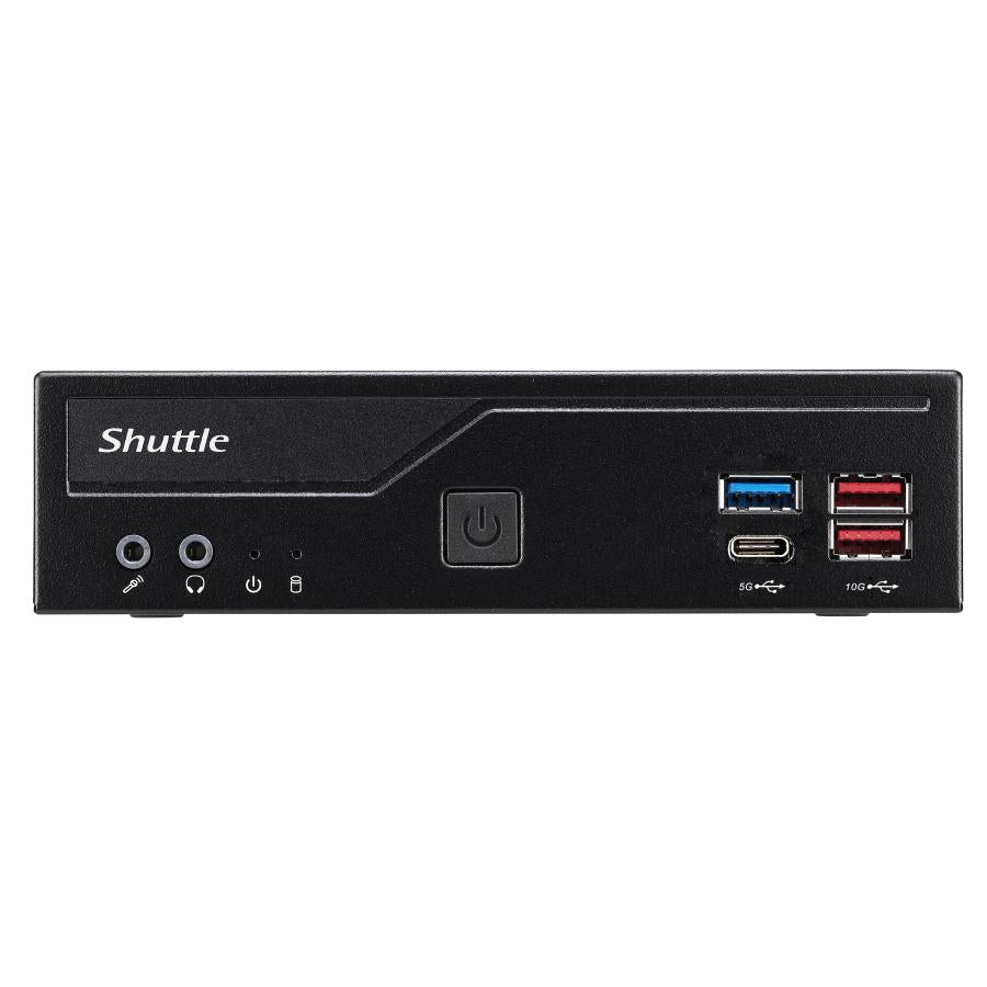 Shuttle dh670v2 Mini-PC-Barebone, LGA1700, H670, DDR4, 2x HDMI, 2x DP, 2x 2,5G LAN, 8x USB, 24 7