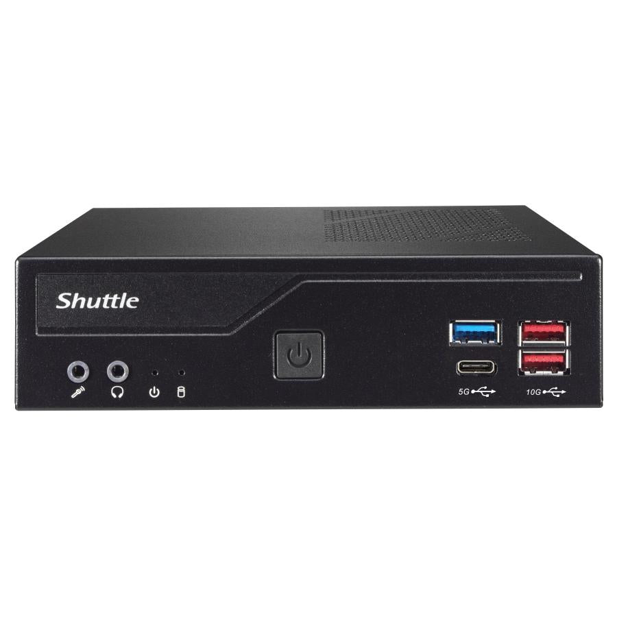Shuttle dh670v2 Mini-PC-Barebone, LGA1700, H670, DDR4, 2x HDMI, 2x DP, 2x 2,5G LAN, 8x USB, 24 7