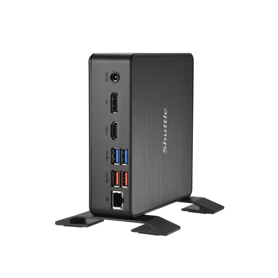 Shuttle NC40U3 XPC Nano PC, Intel Core i3-1215U, 1x HDMI, 1x DP, 1xUSB-C DP, 6x USB3.2, 1x 2.5