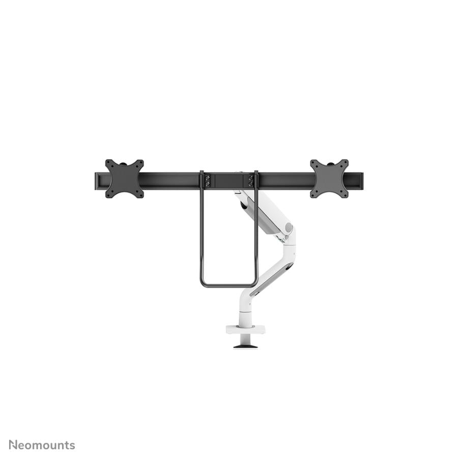 Neomounts ds75s-950wh2 Full-Motion-Tischhalterung, 2x 17 - 27, 8 kg, 100x100 mm, schwarz
