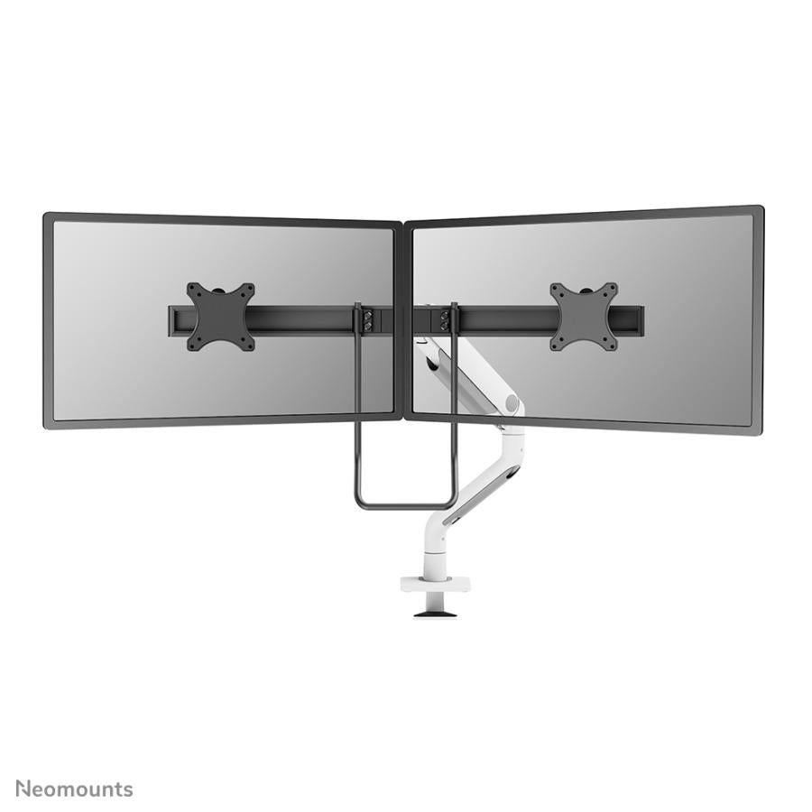 Neomounts ds75s-950wh2 Full-Motion-Tischhalterung, 2x 17 - 27, 8 kg, 100x100 mm, schwarz