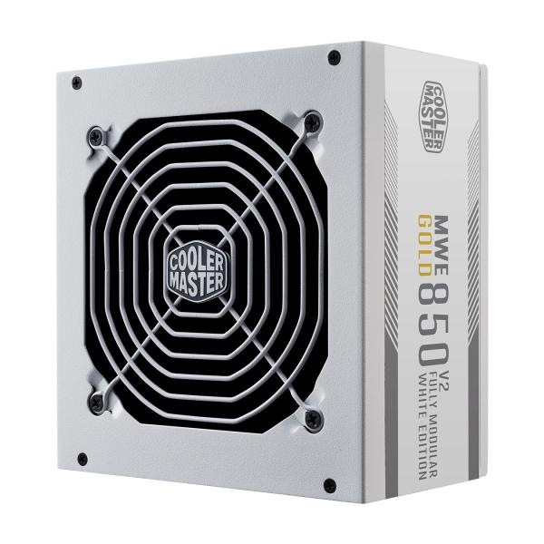 Cooler Master MPE-8501-AFAAG-3G MWE Gold V2 EU, 850 W, ATX3.0, 12 VHPWR, = 90 %, 120 mm, weiß