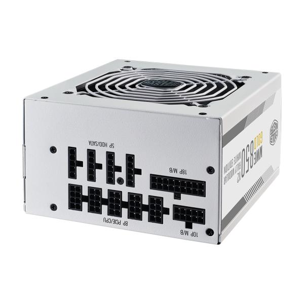 Cooler Master MPE-8501-AFAAG-3G MWE Gold V2 EU, 850 W, ATX3.0, 12 VHPWR, = 90 %, 120 mm, weiß