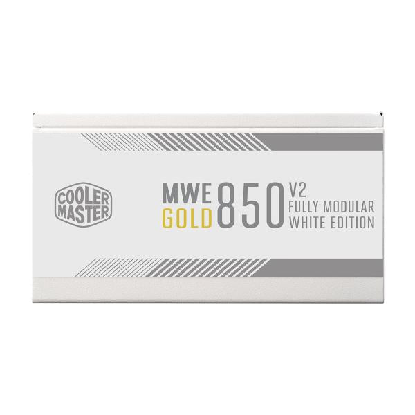 Cooler Master MPE-8501-AFAAG-3G MWE Gold V2 EU, 850 W, ATX3.0, 12 VHPWR, = 90 %, 120 mm, weiß
