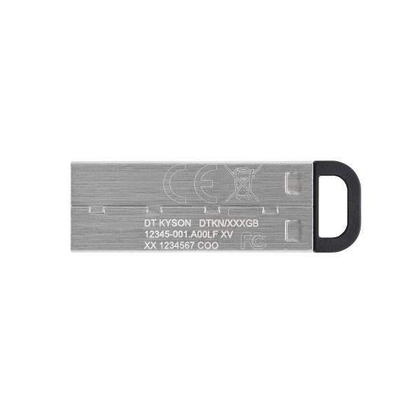 Kingston DTKN 256 GB Data Traveler Kyson USB-Flash-Laufwerk, 256 GB, USB 3.2 Typ A, 200 60 MB s, Silber
