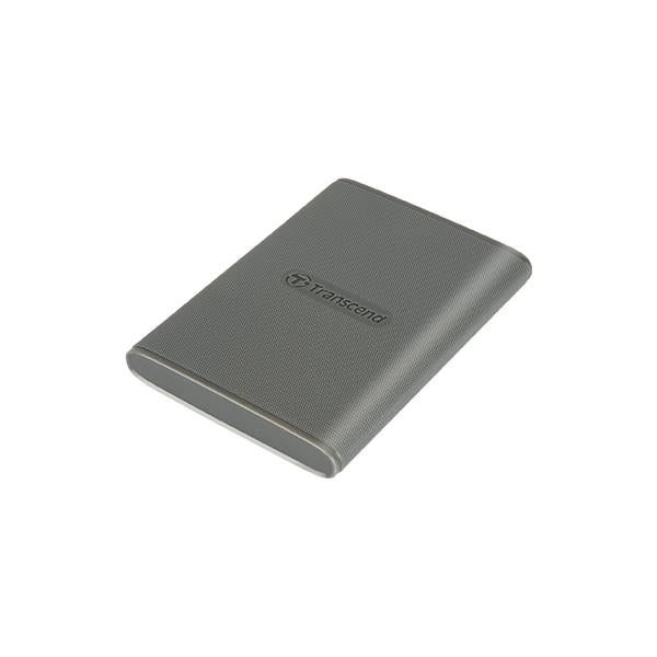 Transcend ts1tesd360c esd360c externe SSD, 1 TB, USB 20 Gbit/s, Typ C, 2000 MB s, 3D NAND, grau