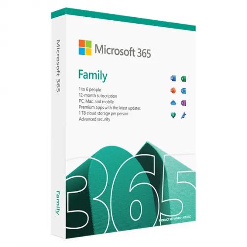 Microsoft 6gq-01897 Office 365-Familie, 6 Benutzer, 1 Jahr Lizenz: Herausgeber, Access+ UK