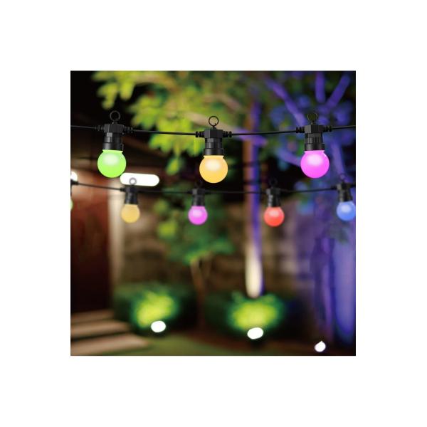 Woox R5195 Intelligente dekorative Girlande 9 m RGB+CCT, Google Assistant Amazon Alexa, IP65