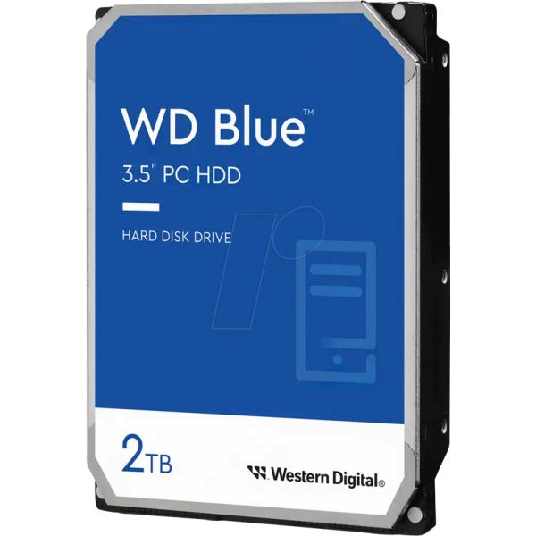 Western Digital wd20earz wd blue hdd, 2 TB, 3,5 Zoll, SATA 6 GB s, 7200 U/min, 256 MB, 215 MB s, RW 5,6 W