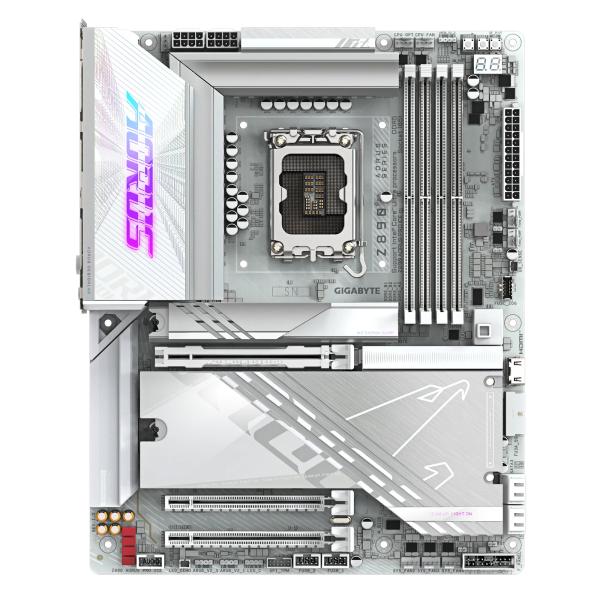 Gigabyte Z890 Aorus Pro Ice, ATX, LGA1851, Intel® Core™ Ultra, 4x DDR5, 5 GBE, Wi-Fi 7, USB 4