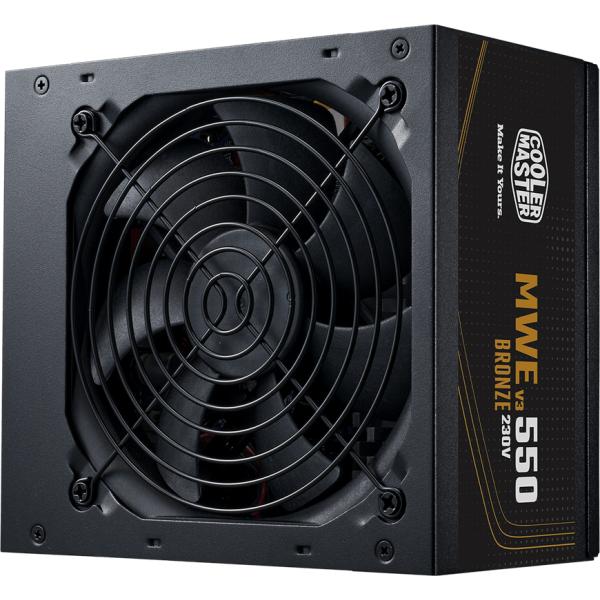 Cooler Master MPE-5501-ACABW-3BEU MWE Bronze V3 Netzteil, ATX, 550 W, leiser HDB-Lüfter