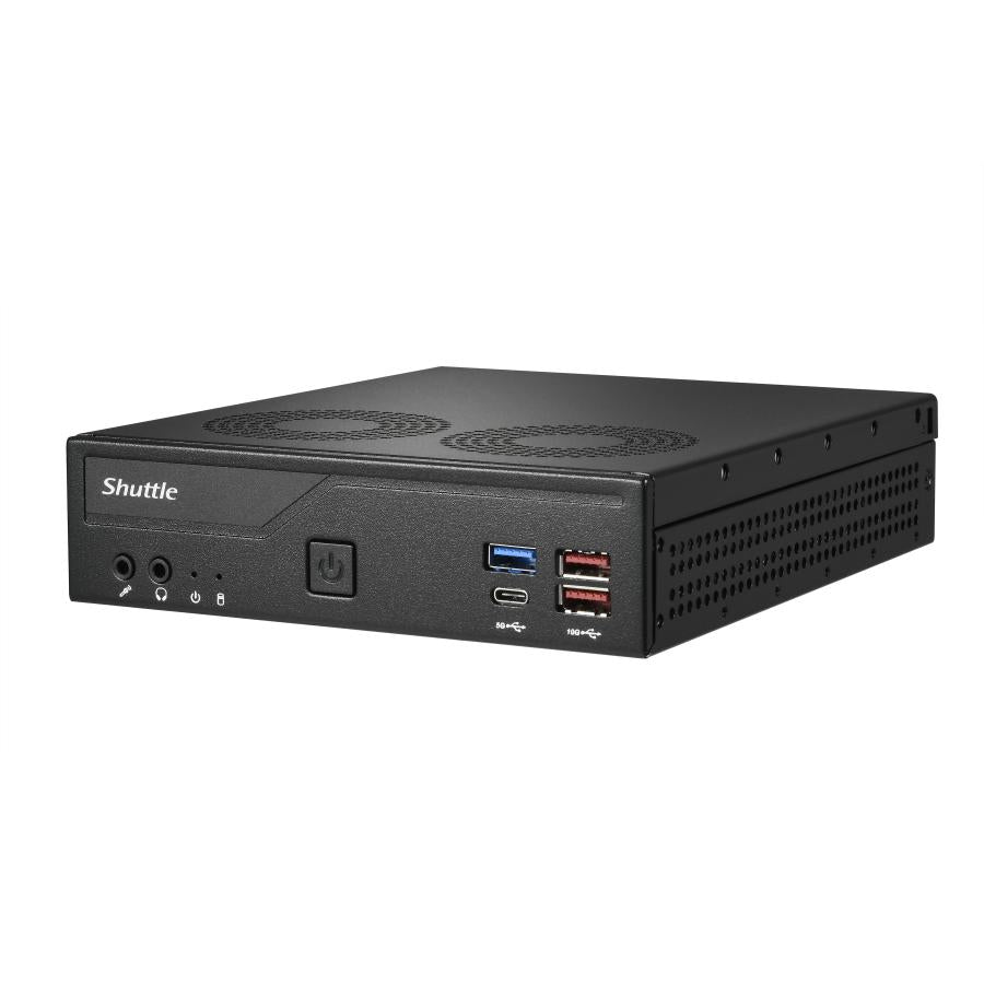 Shuttle dh770 Mini-PC Barebone, 1,35 l, LGA 1700, Intel H770, DDR5-SDRAM, 2x 2,5g LAN, 2x m.2, 24 7