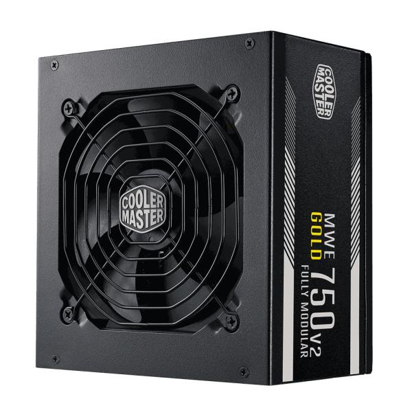 Cooler Master mpe-7501-afaag-3eeu mwe gold 750 v2 atx3.1, 750 W, 90 % @typisch, vollständig modular, 120 mm