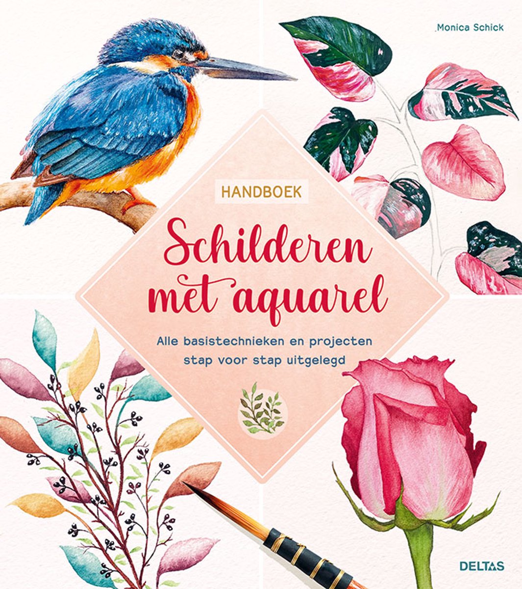 Deltas mit Aquarell malen