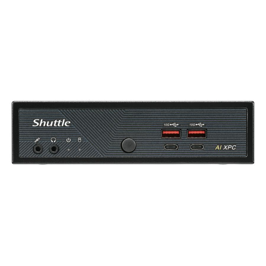 Shuttle DN11H7 Slim AI PC, Intel Core Ultra 7 155h, Intel Arc Grafik, DDR5, HDMI, DP, 4x 2,5g LAN