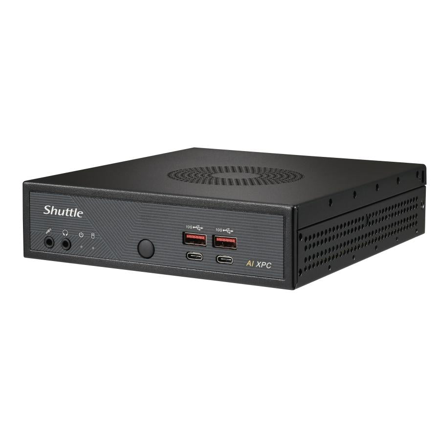 Shuttle DN11H7 Slim AI PC, Intel Core Ultra 7 155h, Intel Arc Grafik, DDR5, HDMI, DP, 4x 2,5g LAN