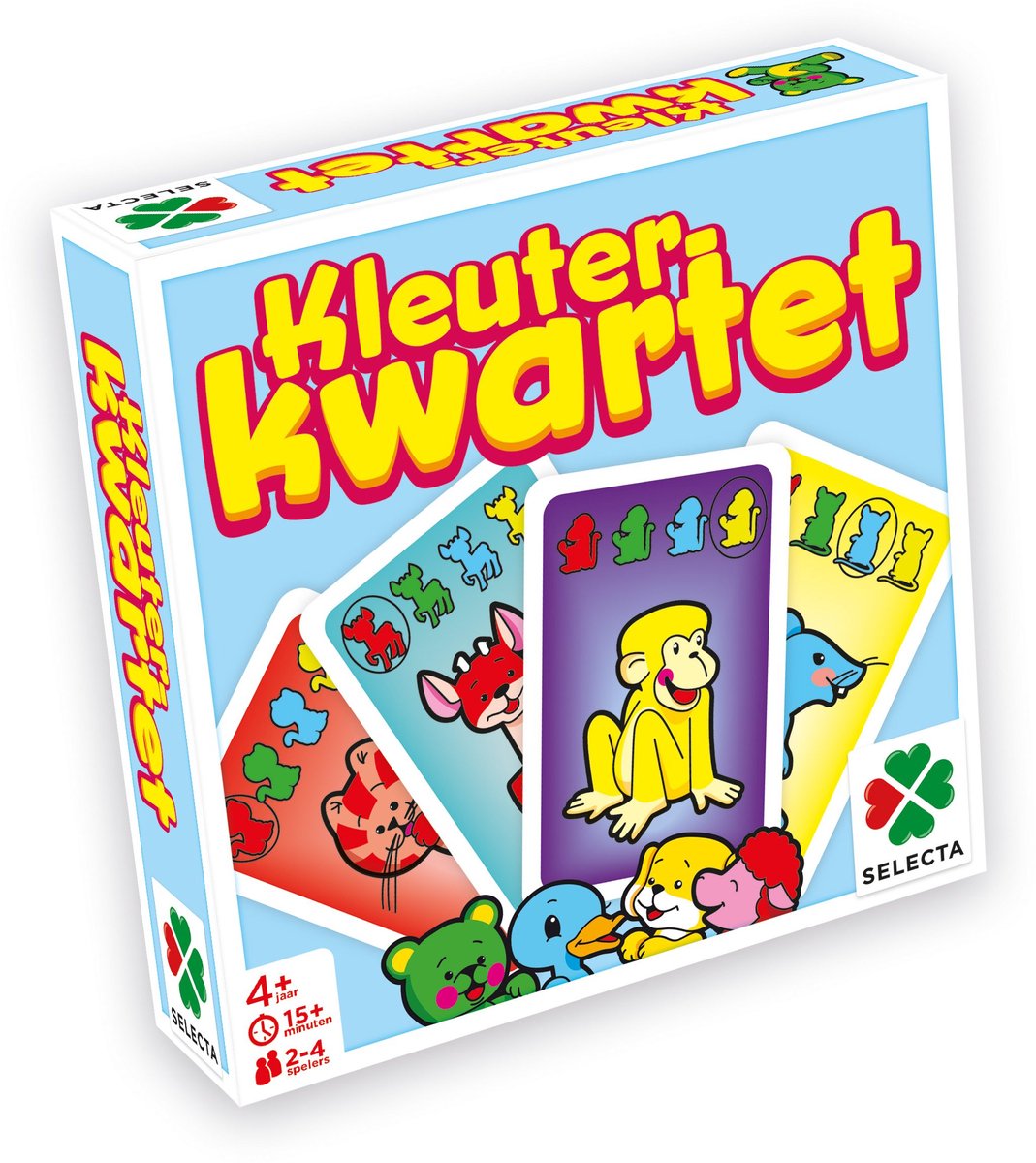 Taktik-Kleinkindquartett – Kartenspiel – Kinderspiel – ab 3 Jahren – 2-4 Spieler