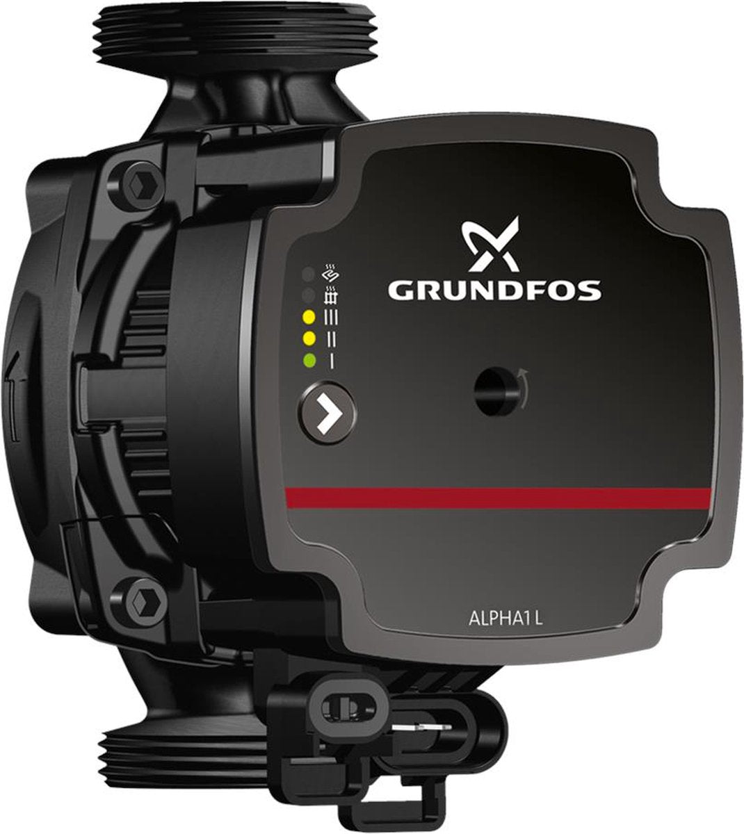 Grundfos alpha1 l 25-60 130 Umwälzpumpe (Zentralheizungspumpe) – 3600 l h – 45 W – Förderhöhe 6 m – sehr energieeffizient
