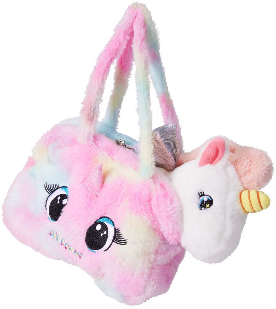 Plüschbeutel mit Einhorn im Beutel